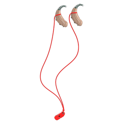 Anti Lost Rope Hearing Aid Adjustable Clips Rope Hearing Aid Clip Holder Hearing Aid Lanyard for Adults with Box 5 Colors