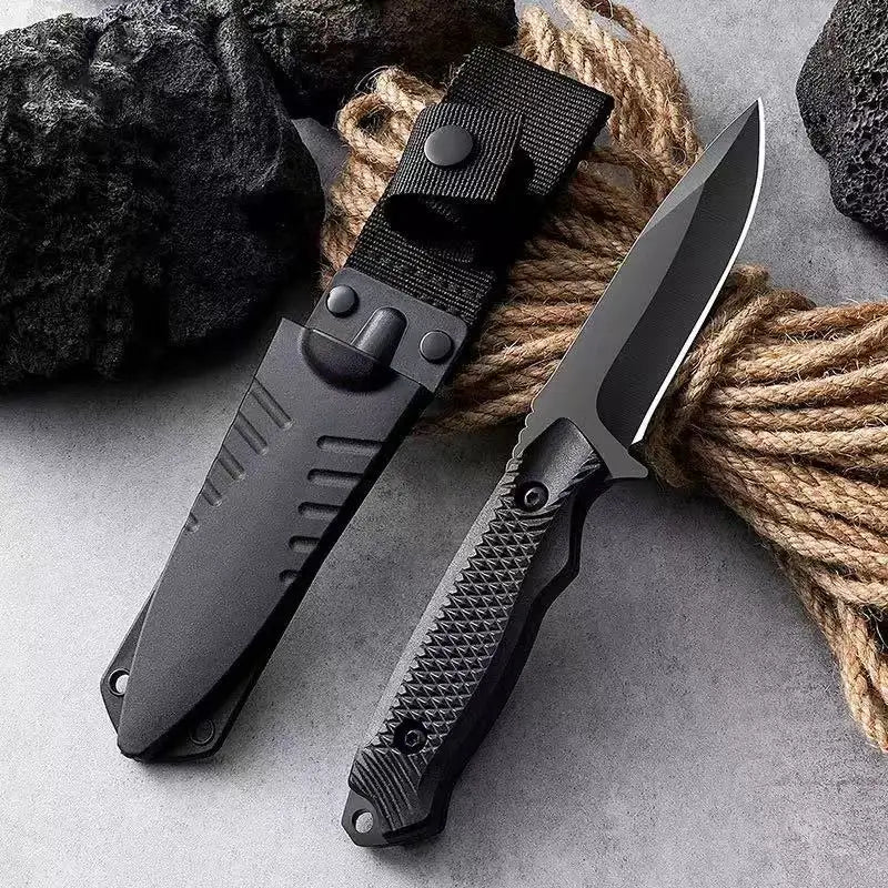 Outdoor Tactica Personal Defense Sharp Diving Utility High Hardness Integrated Dragon Bone Design Survival Tool