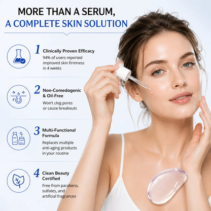 Enriched with PDRN and Copper Peptide Dual-Action Skincare Ingredients, This Product Nourishes the Skin, Improves Rough Texture,