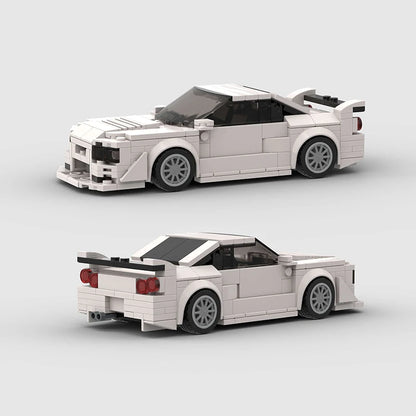 City Technical Speed World Famous Car Building Blocks Racing Fast And Furious Moc Brick Vehicle A80 Supra V2 Toys Kid