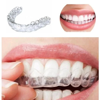 2-12Pcs Anti Snoring Bruxism Sleeping Mouth Guard Night Guard Gum Shield Mouth Tray Stop Teeth Grinding Sleep Aid Health Care