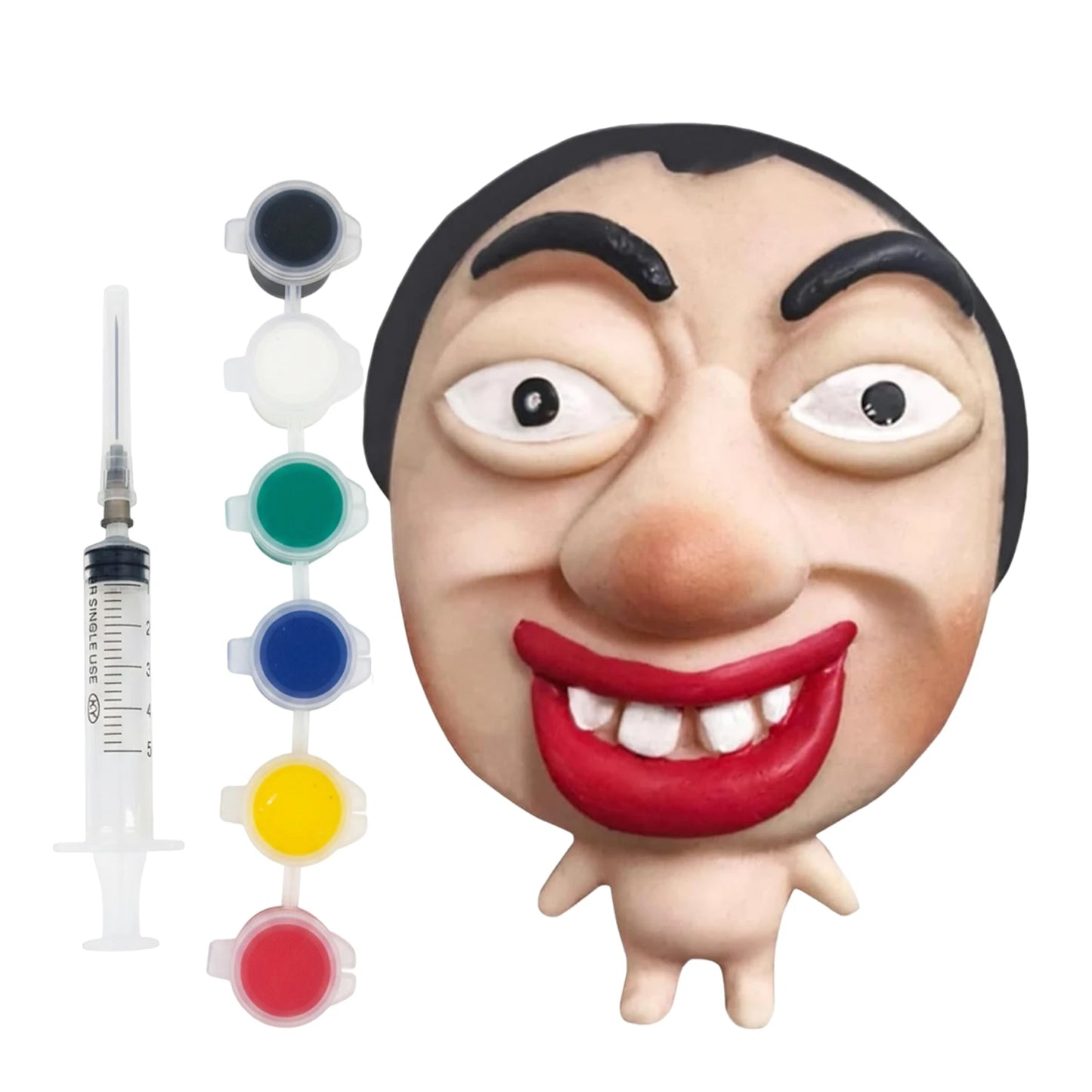 Refillable Pimple Silicone Squeeze Toy with Pigment Fun Interactive Prank Acne Squeezes Toys for Adults Birthday Novelty Gift
