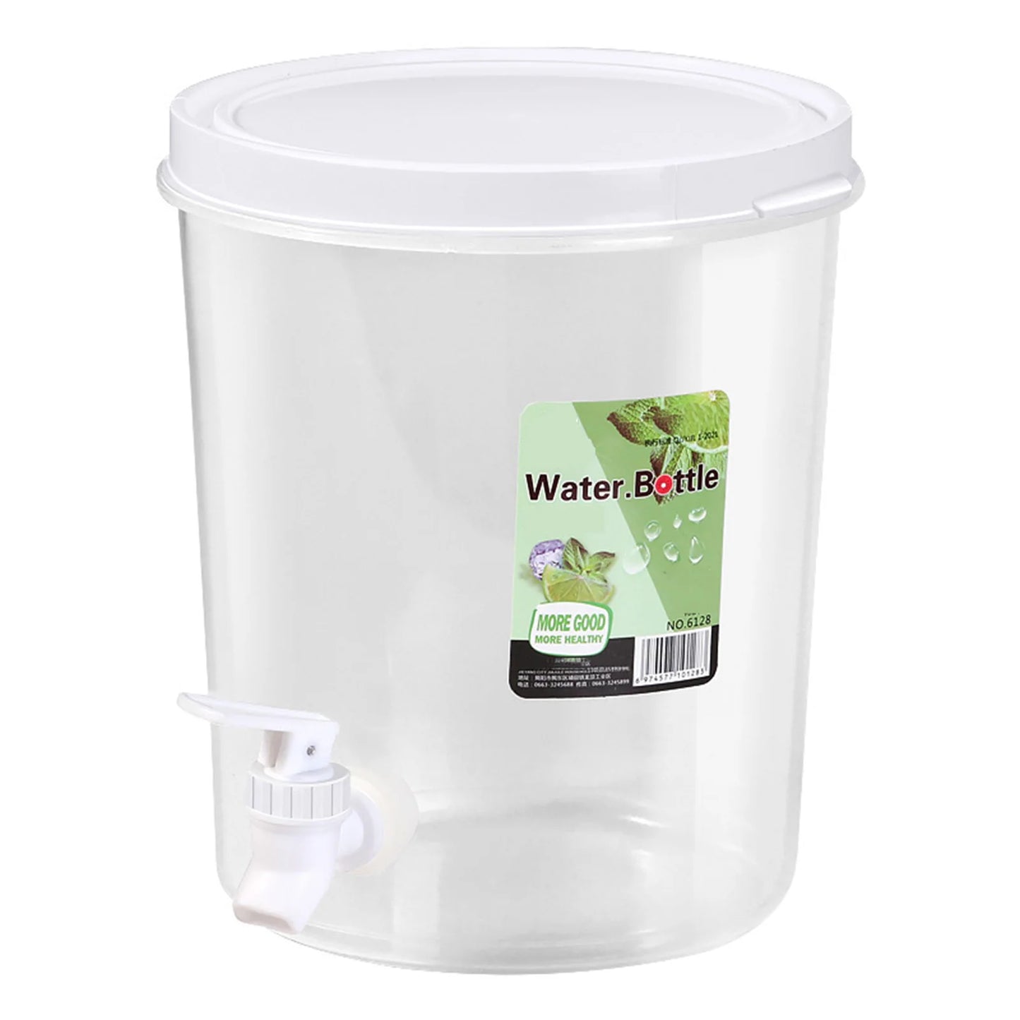 3.5/5L Thickened Cold Water Bottle Kettle with Faucet Water Drinks Dispenser Refrigerator Water Jug Lemonade Juice Container