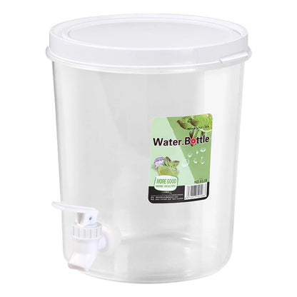 3.5/5L Thickened Cold Water Bottle Kettle with Faucet Water Drinks Dispenser Refrigerator Water Jug Lemonade Juice Container