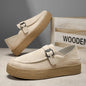 Men's 2026 Casual Loafer Half Slippers, Dual Use for Home & Outdoor, Slip-On Non-slip Wear-resistant Moccasin Shoes