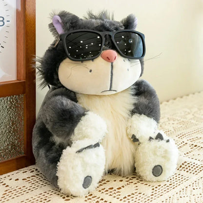 HOTSALE 25cm Lucifer The Cat Cute Doll Plush Toy Throw Pillow Cat Doll Birthday Gift Valentine's Day Plush Children's Toy