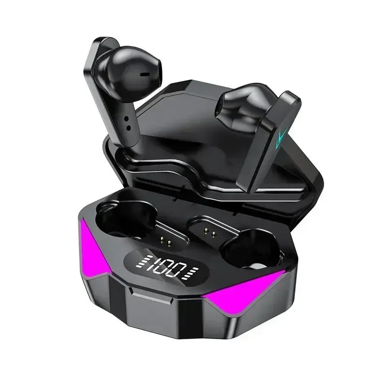 TWS Bluetooth Earbuds Wireless Headphones Bluetooth Headsets with Dual-mic Arrays Ensure Exceptional Voice Clarity in Crowds