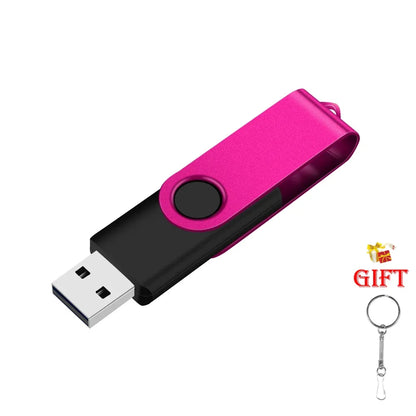 128GB USB 2.0 Flash Drive 64GB Pen Drive 16GB Pendrive 32GB Disk On Key USB Stick 4GB Memory Flash Disk Real Capacity Promotion