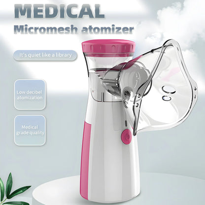Medical Silent Mesh Nebulizer Handheld Asthma Ultrasonic Inhaler Atomizer For Adults Children Health Care Mini Healthy Humidifie