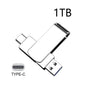 Metal Pendrive 2TB USB 3.0 Type-C Interface High Speed Pen Drive 8TB 4TB Large Capacity Mechanical Style Memoria USB 16TB U Disk