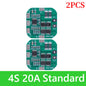 BMS 3S/4S 5A 10A 20A 25A 40A 60A Płytka zabezpieczająca ładowarkę do akumulatorów litowo-jonowych 18650 do wiertarki 12 V z funkcją wzmocnienia/balansu