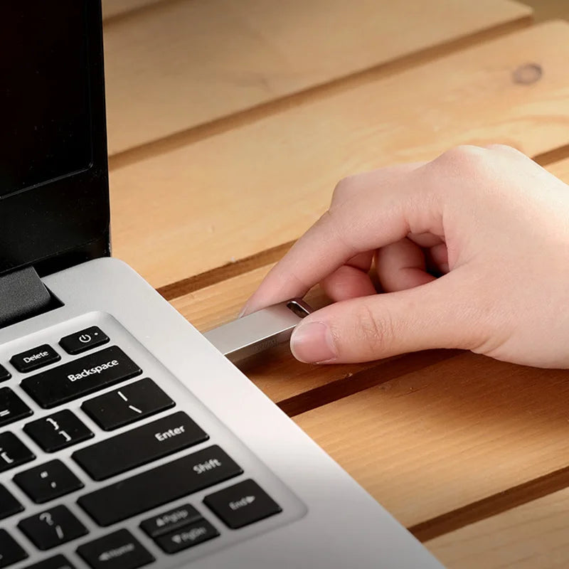 Lenovo Metal USB Adapter Flash Drive USB 3.0 128GB 256GB 512GB High Speed Metal Mini U Disk Pendrive 1TB 2TB Memory Stick