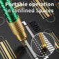 LANRUI M24 Tin Drag Needle Set Red Copper FPC Connector Reballing Solder Bar for Phone PCB Motherboard IC Chip Weld Repair Tools