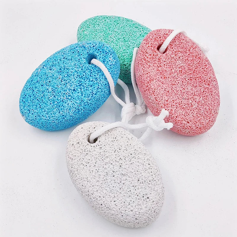 Natural Volcanic Pumice Stone - Foot Care Tool for Grinding Calluses & Dead Skin