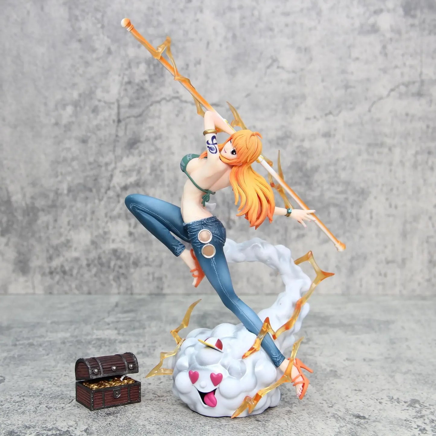 In stock 30cm One Piece Anime Figure Nami Action Figurine Hentai Pvc Statue Model Room Collection Decoration Toys Ornaments Gift