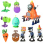 Plants VS Zombies 2 Playset Cactus Peashooter Coconut Cannon Genuine Game Scene Figure Ornaments Soft Silicone Birthday Gift boy