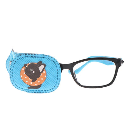 【6Pcs/set Children Health Care Kids Occlusion Medical Lazy Eye Patch Eyeshade For Kids Strabismus Vision Care Kit】
