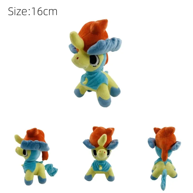 New Pokemon Pikachu Plush Toy Sprigatito Fuecoco Groudo Meowscarada Floragato Cinderace Keldeo Exegguto Shinx Stuff Peluche Doll