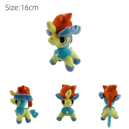 New Pokemon Pikachu Plush Toy Sprigatito Fuecoco Groudo Meowscarada Floragato Cinderace Keldeo Exegguto Shinx Stuff Peluche Doll