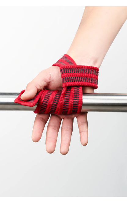 Power Lifting Straps WeightLifting Gym Gloves Deadlift Wrist Straps Hand Palm Assist Gear For Pull Up Bar Barbell Dumbbell Train