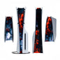 Decoration Strip Center Skin Sticker For PlayStation 5 Slim PS5 Slim Disc Version & Digital Version Console Middle Stickers Skin