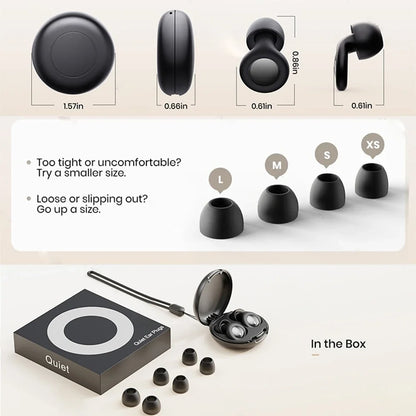 Ear Plugs for Sleeping,Sleep aid,Noise Reduction Super Soft Reusable,Hearing Protection Anti noise earplugs for Travel Work