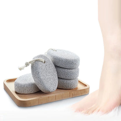 Natural Volcanic Pumice Stone - Foot Care Tool for Grinding Calluses & Dead Skin