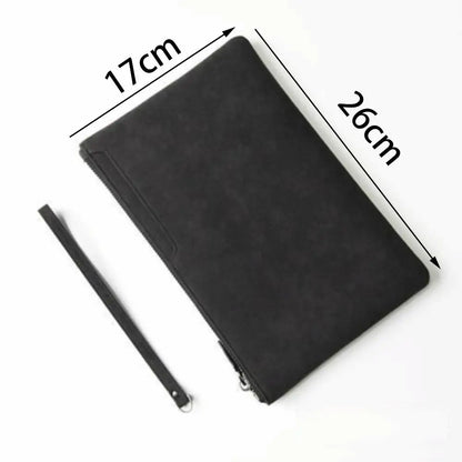 Men's Business Clutch Bag PU Leather Wallet Handheld Busin Casual Phone Bag Soft Surface Ort Wallet Casual Handbag Coin Purse ﻿