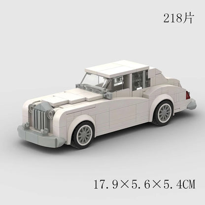 City Speed Racing Car Model Building Blocks DIY Bricks MOC Toy Classic Rally Sports Super Racer Vehicle Christmas gift technique