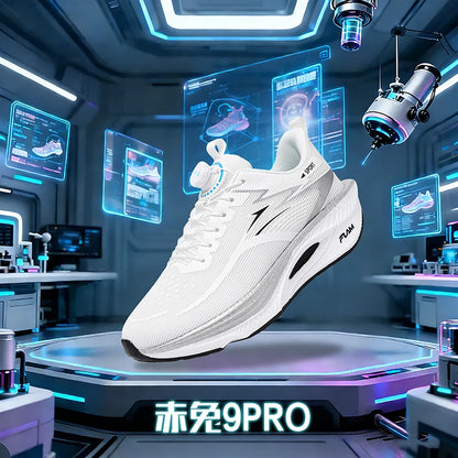 Men's breathable, non-slip, comfortable, shock-absorbing carbon plate running shoes, couple matching sports casual running shoes