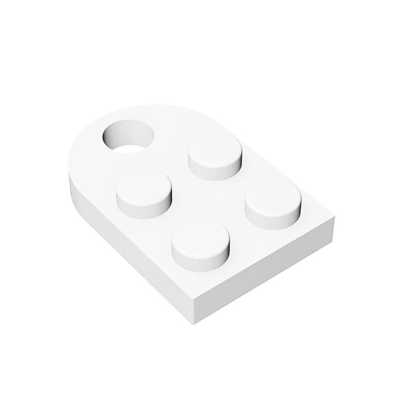 20pcs MOC parti 3176 piastra speciale 3x2 con foro mattoni compatibili blocchi fai da te particelle bambini Puzzle cervello gioc