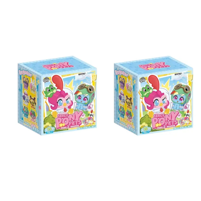 Hot Sale  KAYOU My Little Pony Kadder Mini Figure V2 Blind Box Adventure Pony Trip Box Play Desktop Ornament Toy Birthday Gift