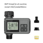 INSOMA Automatic Water Timer Intelligent Irrigation Watering System LCD Display IPX5 Sprinkler Timer Garden Programmer Equipment
