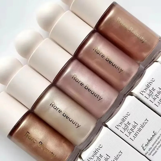 Fashion Rare Beauty Light Silky Touch Highlighter Soft Pinch Liquid Blush Positive Light Brighten Stay Vulnerable Melting Rouge
