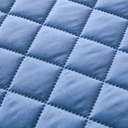 Northern Europe Double-deck Pillowcase Waterproof Anti-Mite Anti-Bacterial Quilted Cotton Pillow Case Bedroom Home Decoration