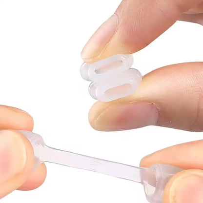 4 Sizes Anti-Snoring Nasal Dilator Easy Sleep Breathing Aid Nose Clip Stopper Snore Relief Device for Comfortable Sleep