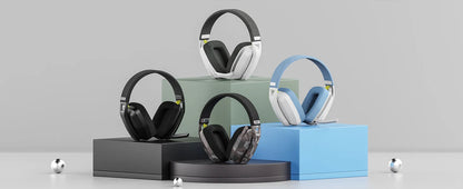 BINNUNE BW06 Bluetooth Headsets Gamer with Mic for PS5 PS4 PC Mac Playstation Wireless 2.4GHz Gaming Headphone with Microphone