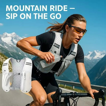 Lightweight Hydration Backpack for Outdoor Sports - Ergonomic Water Holder for Running, Cycling, Walking and Kayaking
