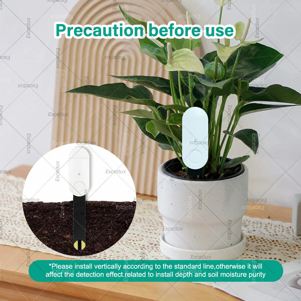 Zigbee Soil Moisture Tester Sensor Temperature Hygrometer illuminance Soil Fertility Sensor For Tuya Smart Life 2MQTT Automation