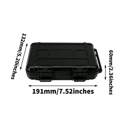 HONEYPUFF Sealed storage box storage tank with strong magnet UV protection storage tube Portable Car Organizer Car Storage Box