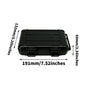 HONEYPUFF Sealed storage box storage tank with strong magnet UV protection storage tube Portable Car Organizer Car Storage Box