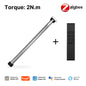 MOES Tuya Automatic Smart Zigbee Roller Shade Blinds Motor for 38mm Tube Remote Control work with Smart Life Alexa Google Home