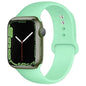 Silicone Band For Apple Watch straps 49mm 40mm 44 mm 45mm 46mm 42mm 41mm 38mm sports bracelet iWatch series 10 9 8 3 SE ultra 2