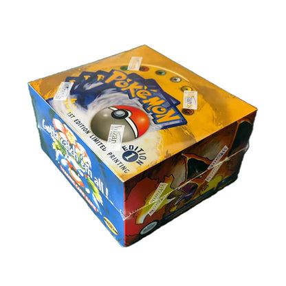 Pokémon Foil 36 Packs 1ST Edition Classic Base Set Proxy Cards PKM Games Board Games Whole Set Card Collection Toys Gift