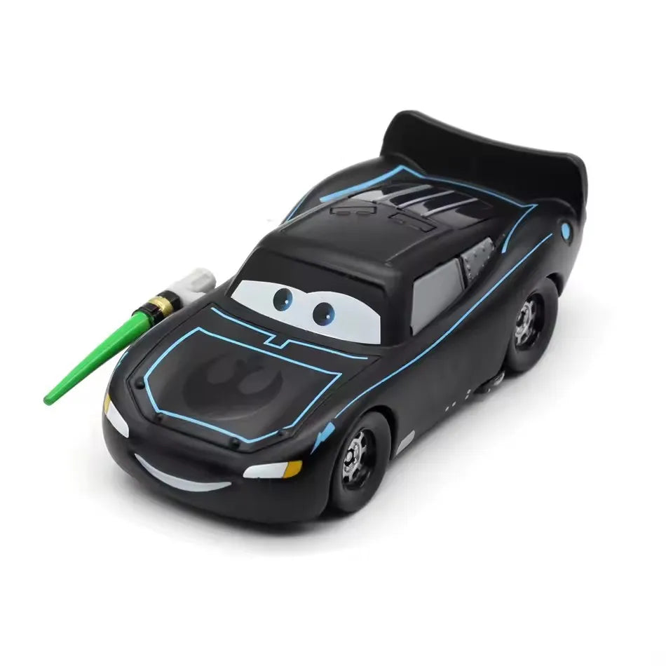 Disney Pixar Cars Lightning McQueen Storm Jackson Mack Container Truck 1/55 Ratio Die Casting Alloy Car Model Toys Truck Gifts
