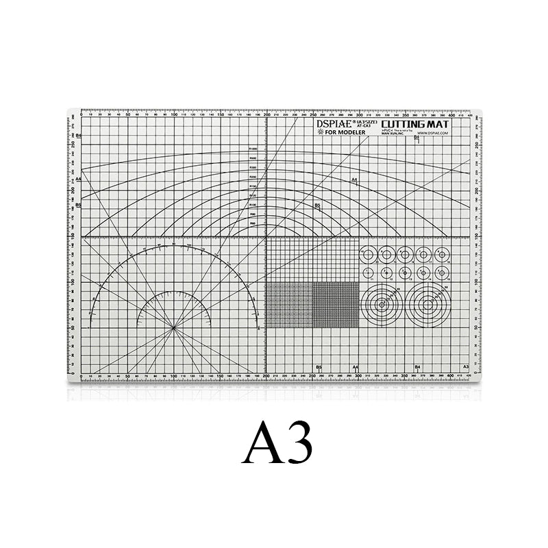 DSPIAE Cutting Dies AT-CA2 AT-CA3 AT-CA4 Cutting Mat (2mm Thicken Type) Scrapbooking Stamping New Hand Tool Parts