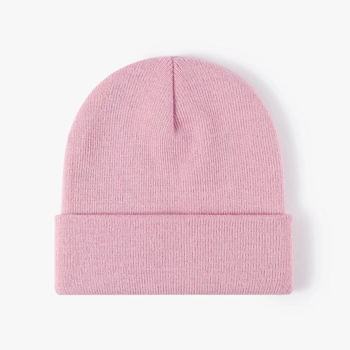 Customized Printed Logo Winter Knitted Keep Warm Cold Cap Unisex Solid Color Hip Hop Crochet Skull Beanie Hats