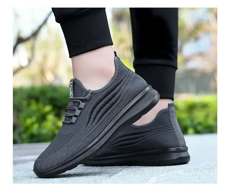 Men's Casual Sneakers Summer Breathable Flat Shoes Lightweight Affordable Free Shipping Shoes