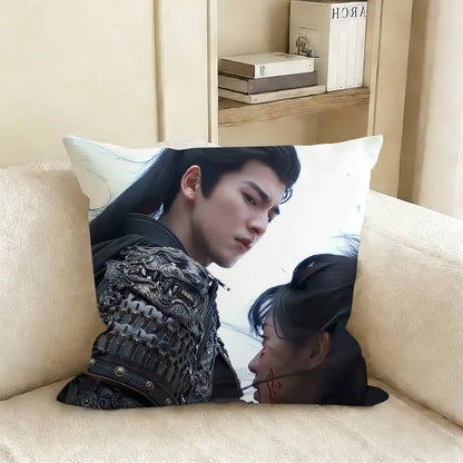 The TV series Pursuit of Jade X-Xie Zheng Z-Zhang Linghe Pillow Case Living Room Sofa Cushion Cover