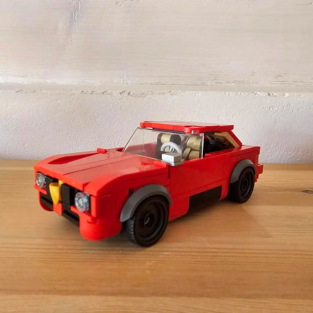 MOC 1965  GTA Speed Champion Classic Car Model Racing Children's Toy Gift Christmas Technology Building Blocks